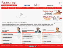 Tablet Screenshot of agostiniassociati.it